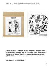the corruption of a city caricature meaning|Module 2.3 .